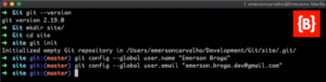 [VIDEO] Como Usar O Git, Comandos Básicos Para Iniciantes – Emerson Broga